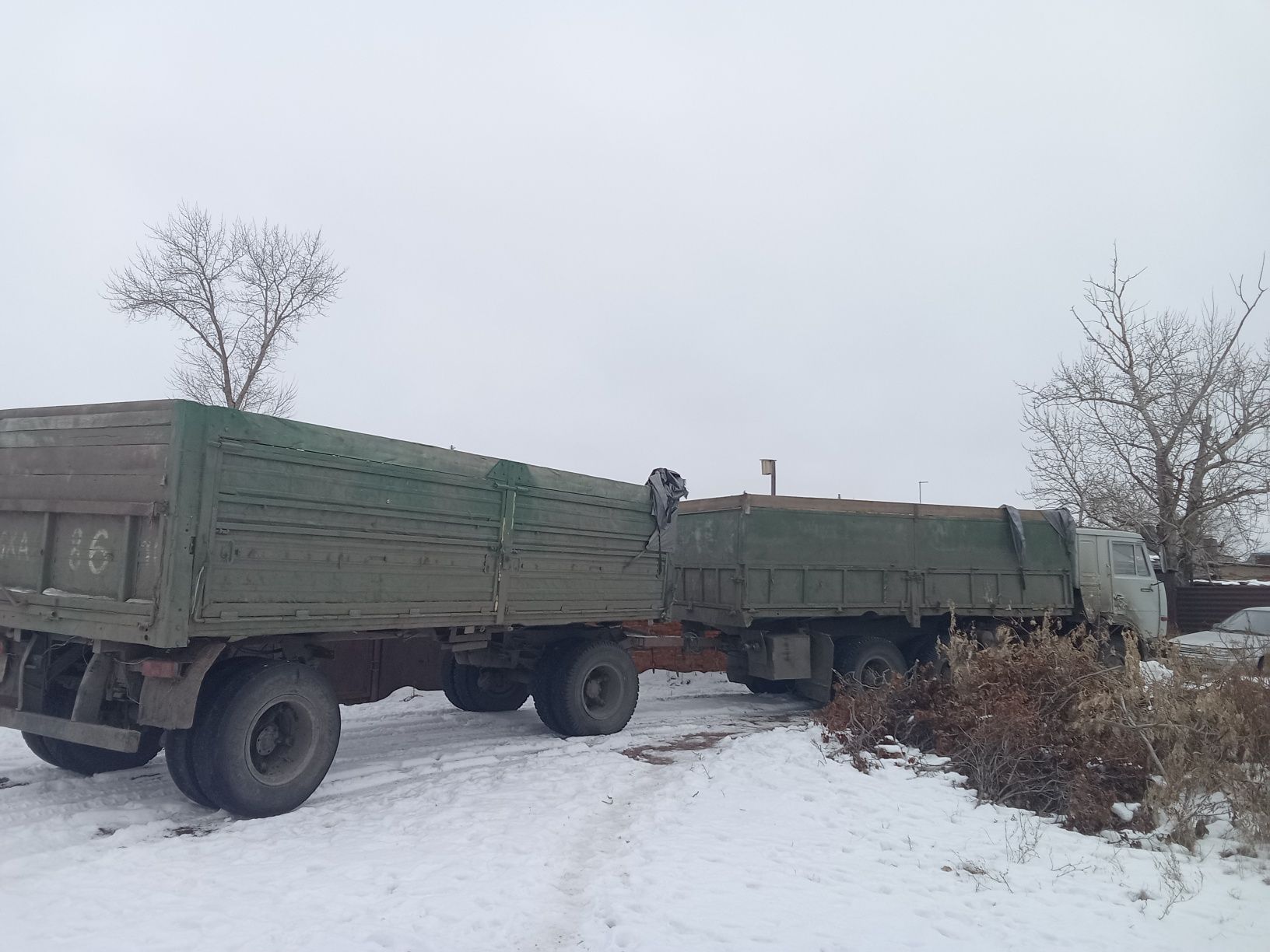 Продам КамАЗ с прицепом