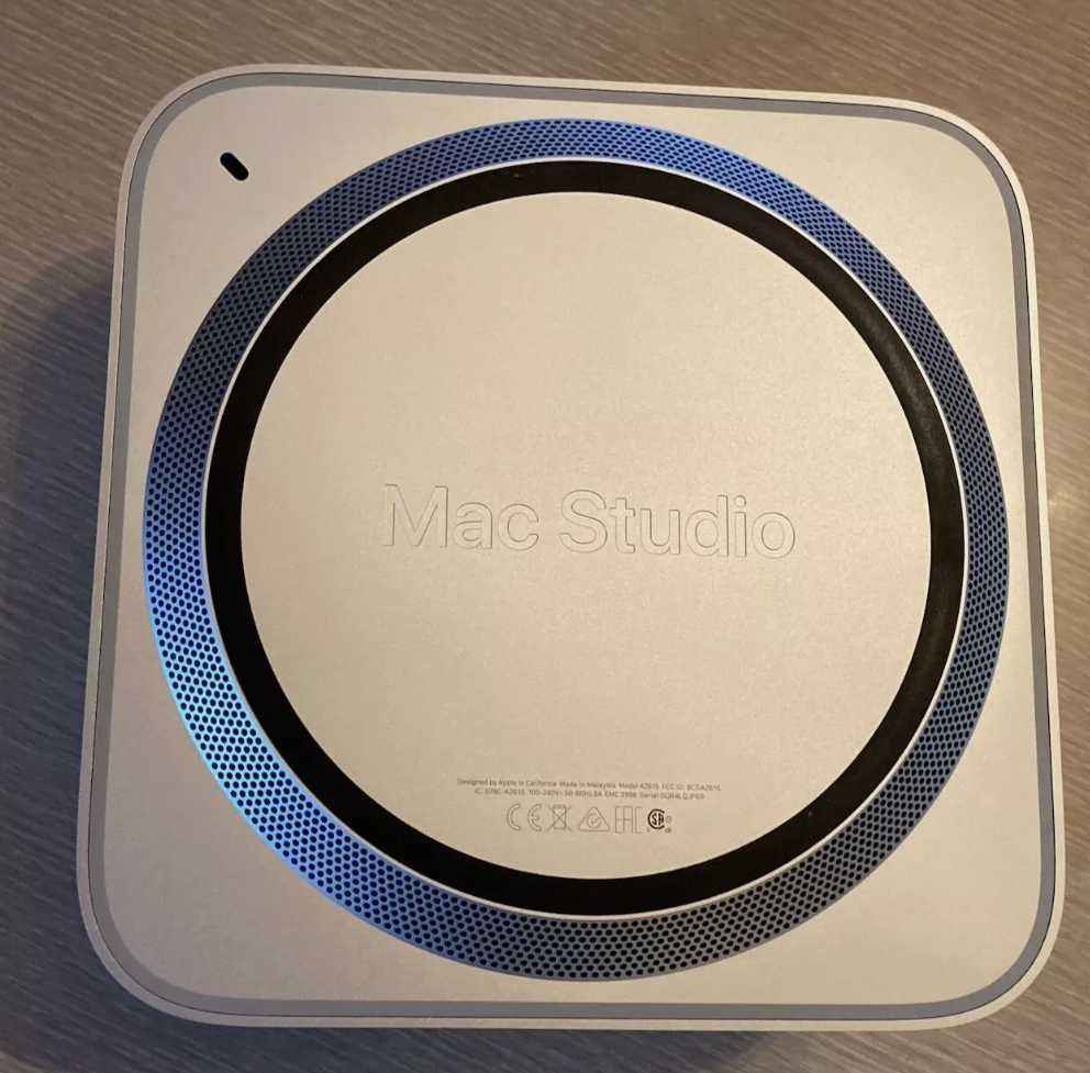 Apple Mac Studio M1 Max 32GB 2TB+2TB SSD в полном комплекте