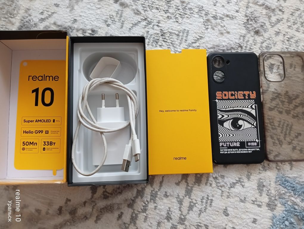 Продается realme 10 8/128gb в отличном состоянии