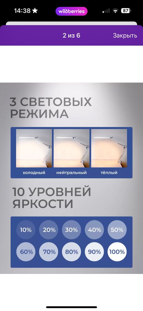 Продам лампу. Новая.