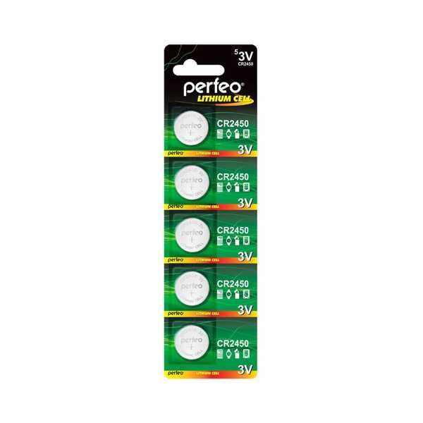 Батарейка Perfeo CR2450 (1 штука)