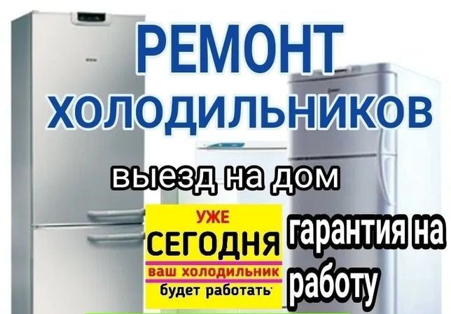 Ремонт холодильников на дому!