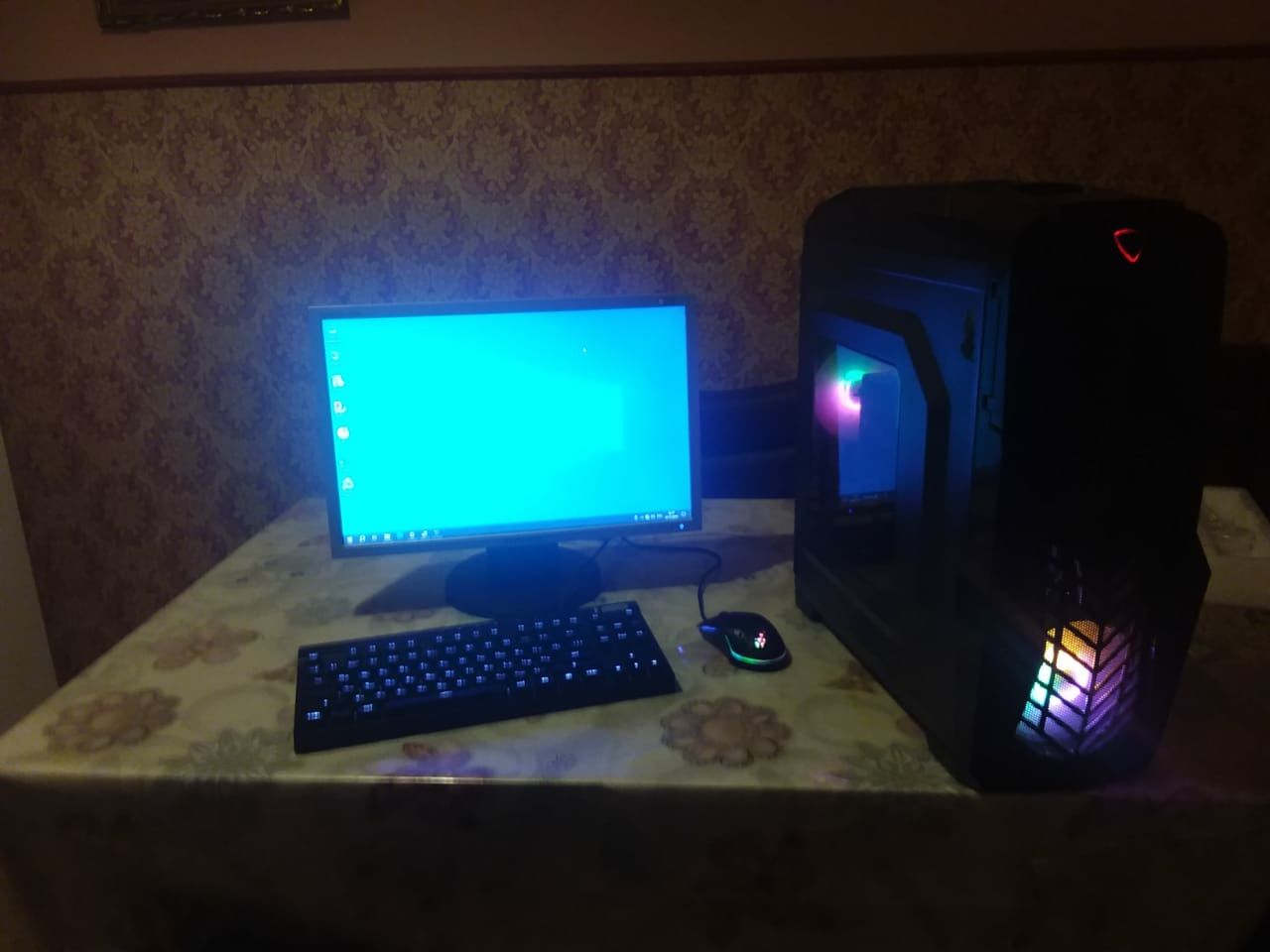 Игровой компьютер i7 6700 видео 2 гб в современном корпусе