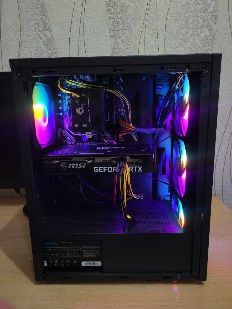 Продам мощный пк компьютер I5 12400f Rtx 3060 12GB