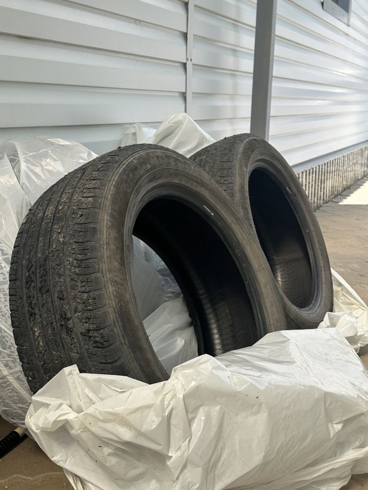 Шины Dunlop 235/55 R18 комплект — дешево, срочно