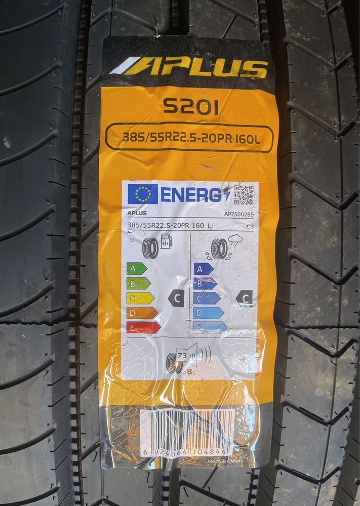 Грузовые шины APLUS 385/55 R22.5 S201 (рулевая ось)