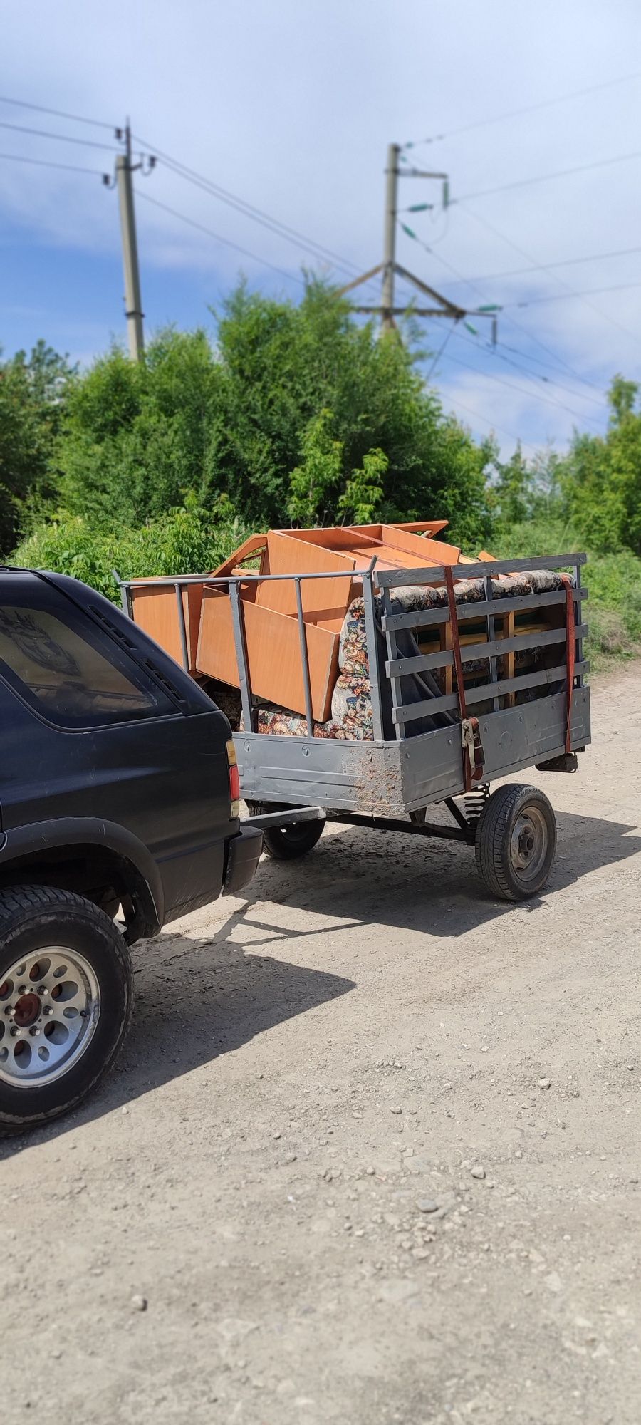 Перевезу груз по городу и меж горад Прицеп легковой