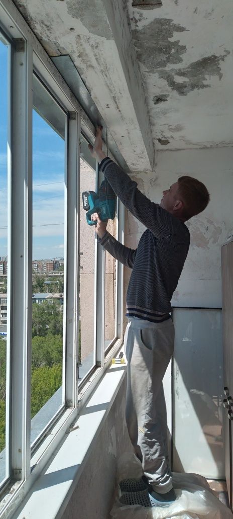 Установка и ремонт пластиковых окон, откосы