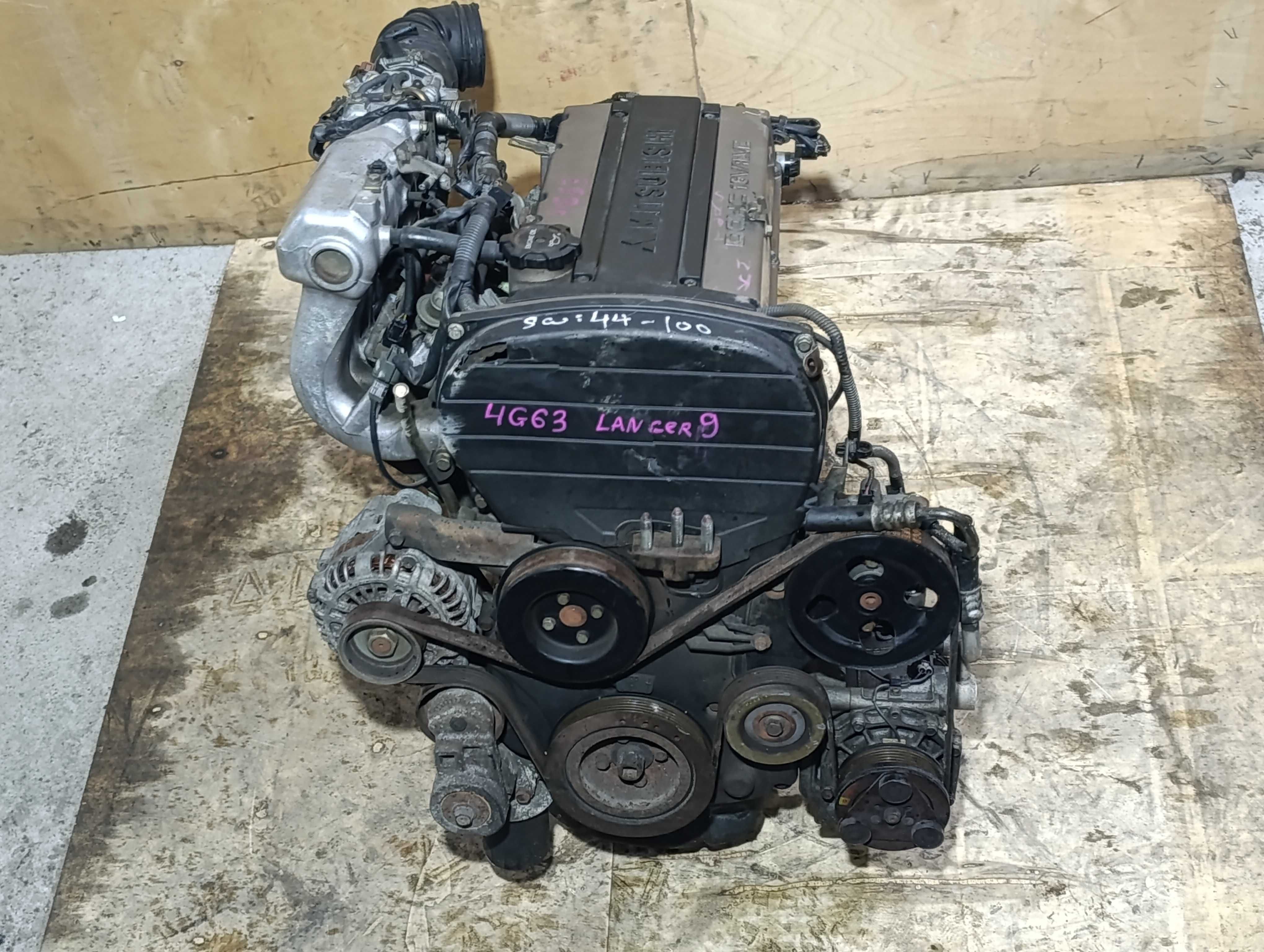 Двигатель 4G63 2.0 DOHC Mitsubishi Lancer 9 Outlander Митсубиси 00-11г