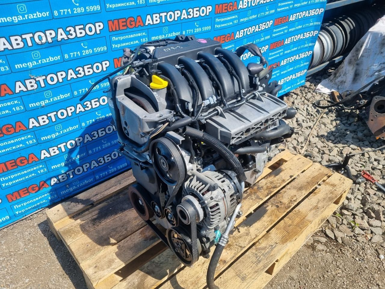 Двигатель К4М 1.6 на рено