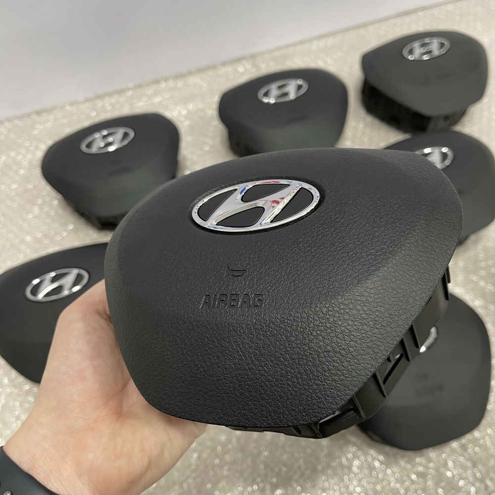 Hyundai Santa Fe подушка безопасности руля (крышка) Аирбаг AirBag