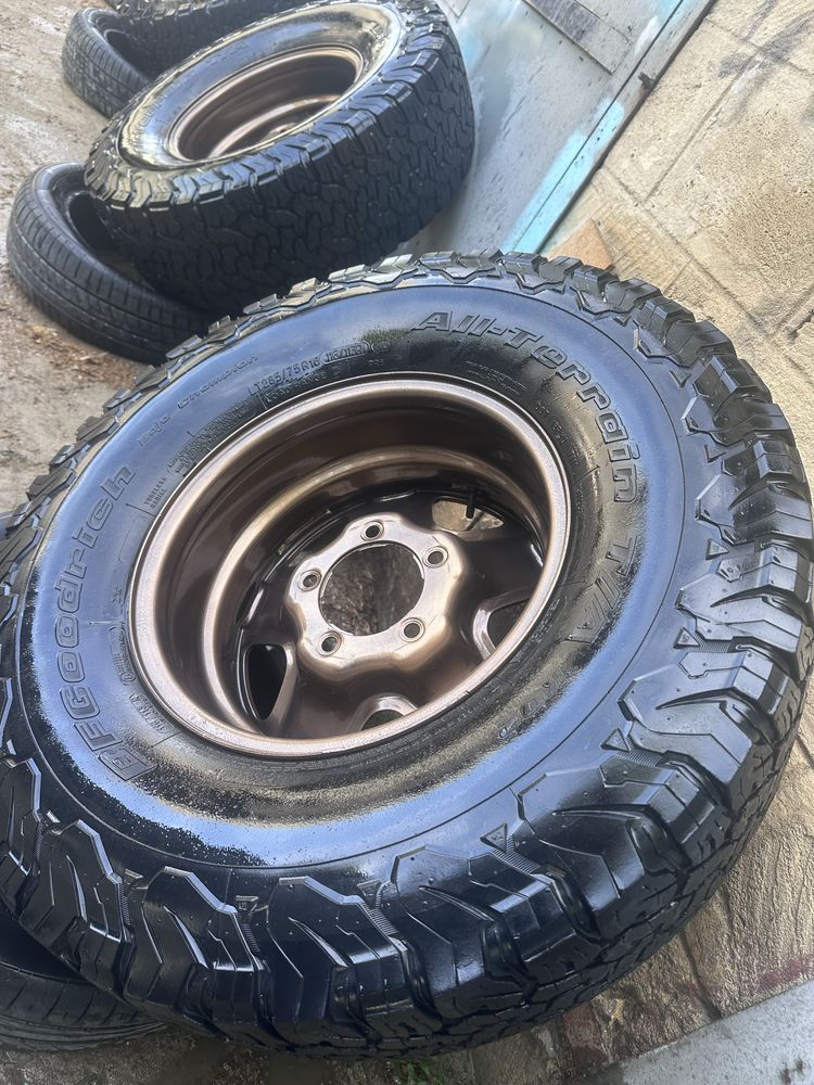 5x150R16/285/75R16  (4шт) toyota 100/105/200