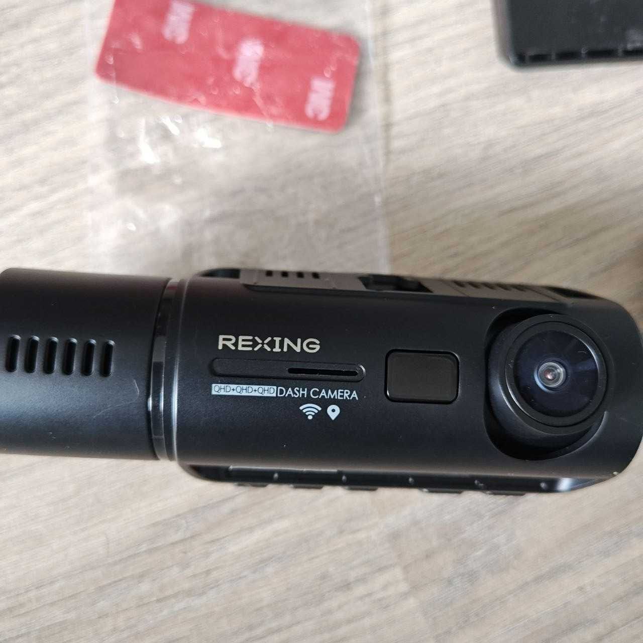 Из Америки! Quad HD + Quad HD Видеорегистратор 2 камеры 360° WI-Fi GPS
