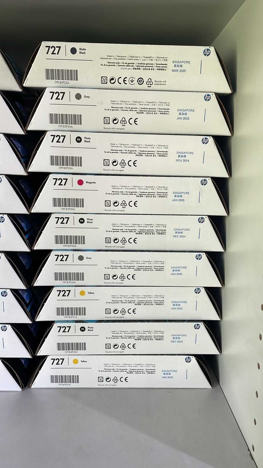 Картриджи HP 72/82/727/728/730