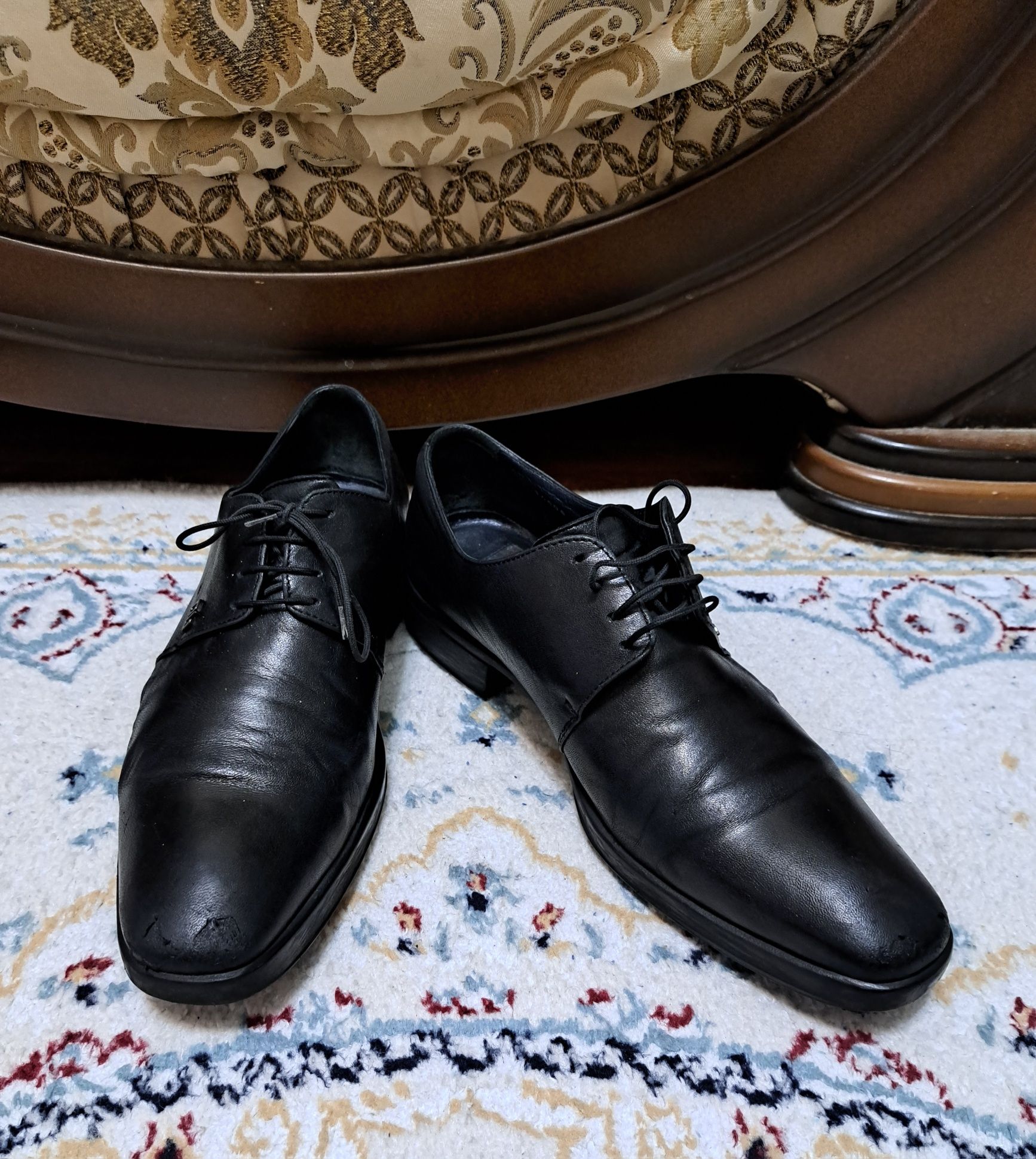Туфли кожаные ALDO BRUE, Италия, размер 40-41