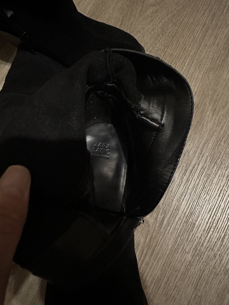 Сапоги Zara осень весна  в хорошем состоянии