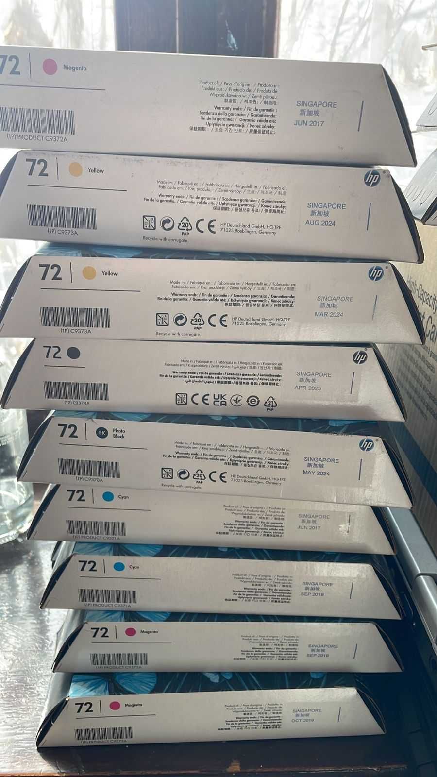 Картриджи HP 72/82/727/728/730