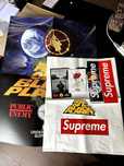 Набор плакат и наклейки Supreme SS18 Undercover Public Enemy + бонус