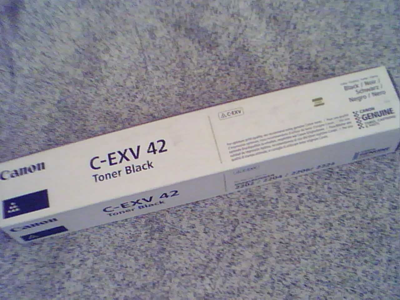 Оригинальный тонер картридж Canon C-EXV 42 Black Япония