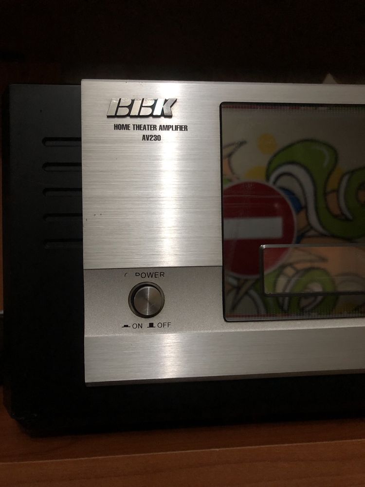 Ресивер BBK AV230, колонки microlab pro3