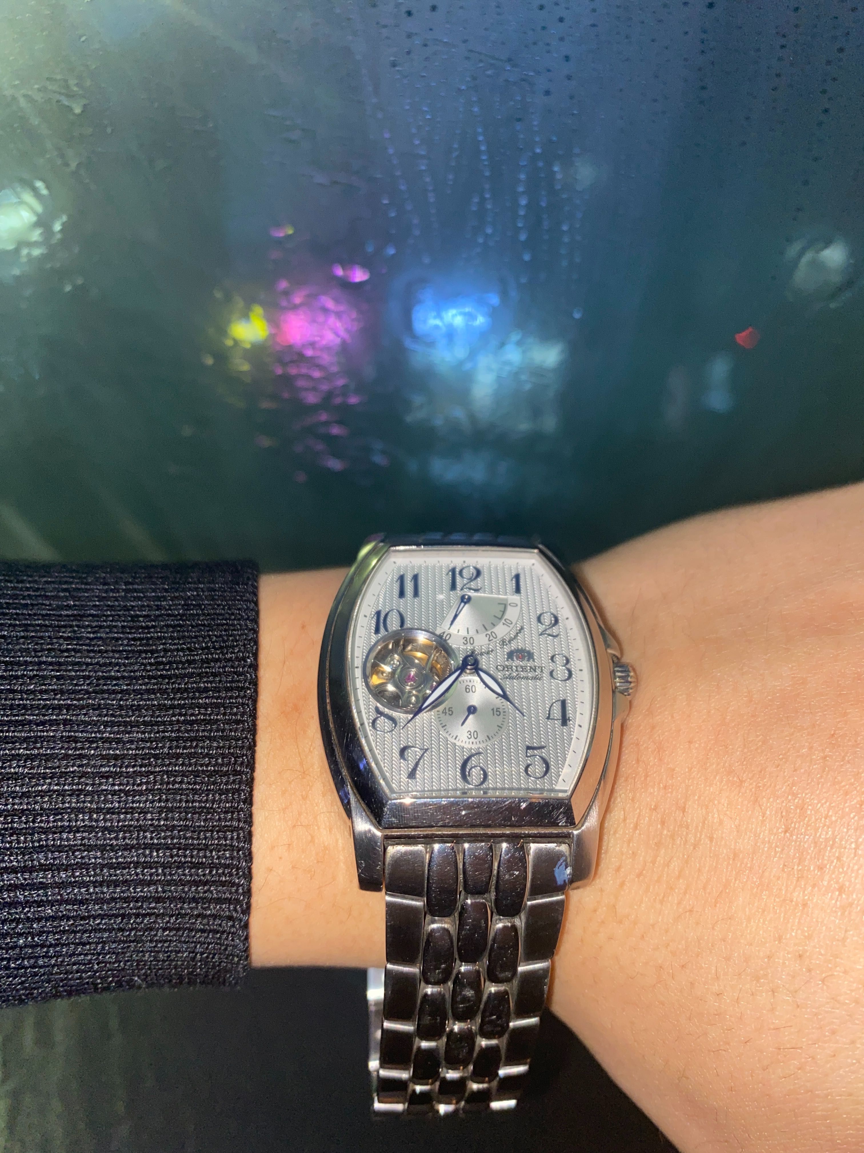 ORIENT часы. Калибр механизма — AG(F6T). Запас хода более 40-ка часы