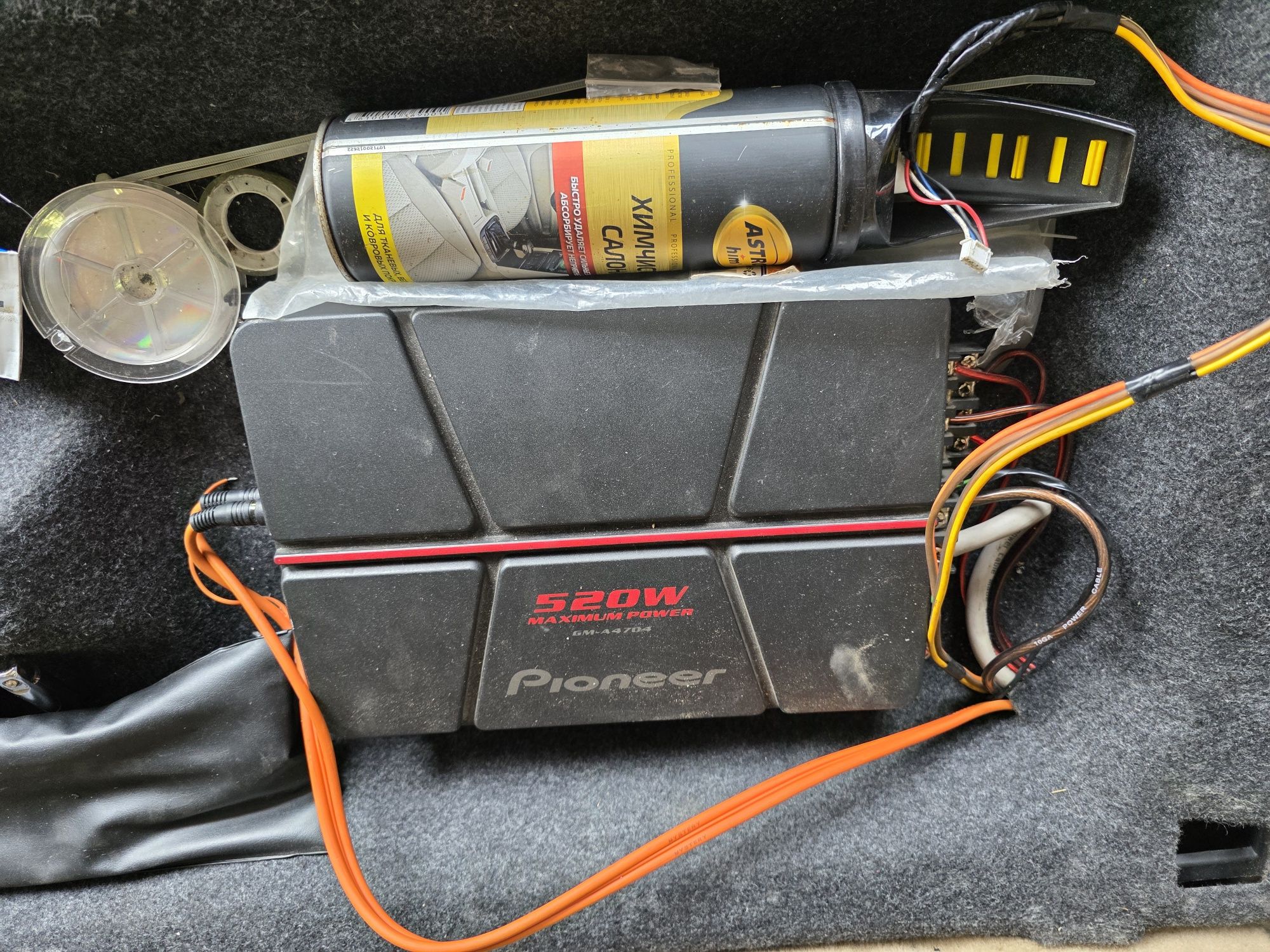Автомобильный усилитель Pioneer GM-A4704