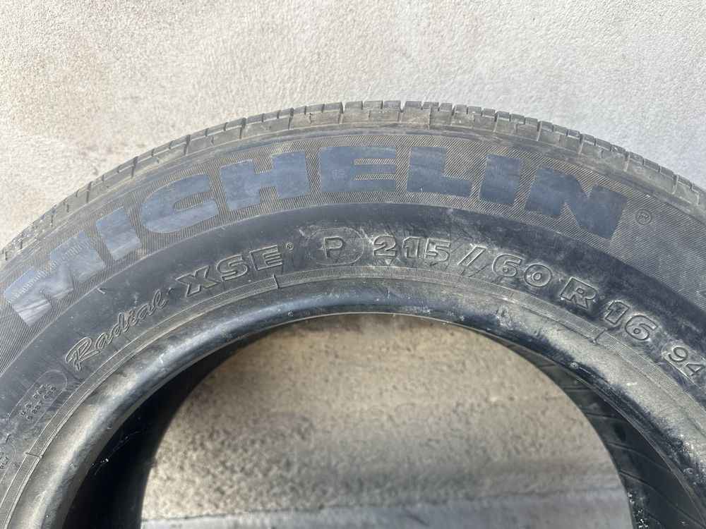 Продам шину MICHELIN состояние как новая размеры 215.60.r16