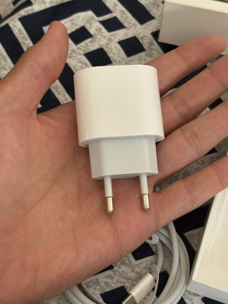 айфон зарядка iphone 15 type-c шнур адаптер 20w кабель
