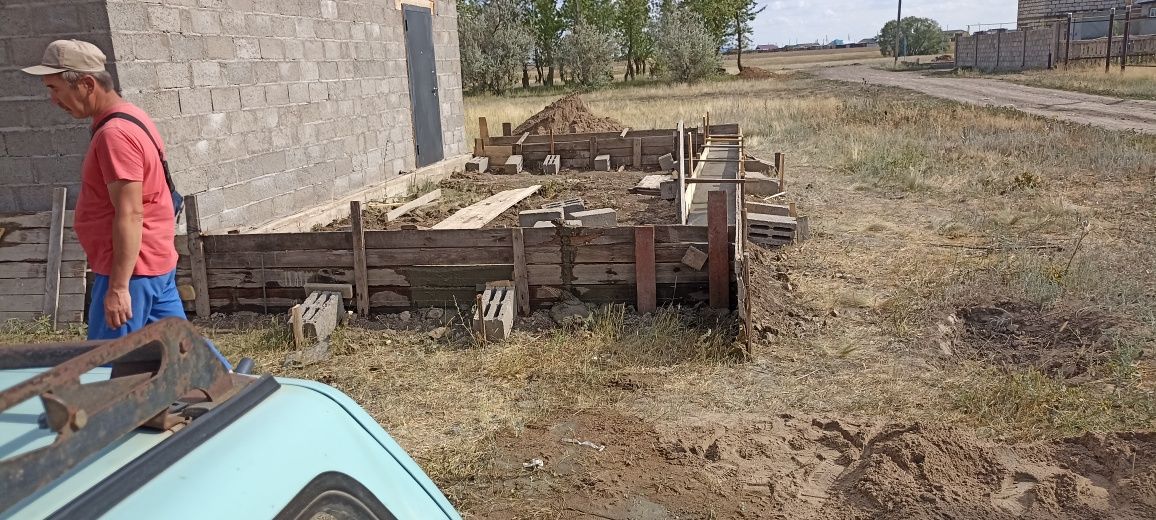 Продам недостроенный дом в поселке өскен.