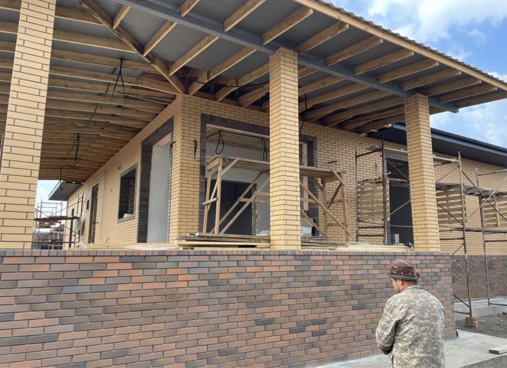 Облицовочный кирпич 280 тг Алматы  солома в наличий  лови момент