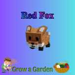 Лиса в Grow A Garden