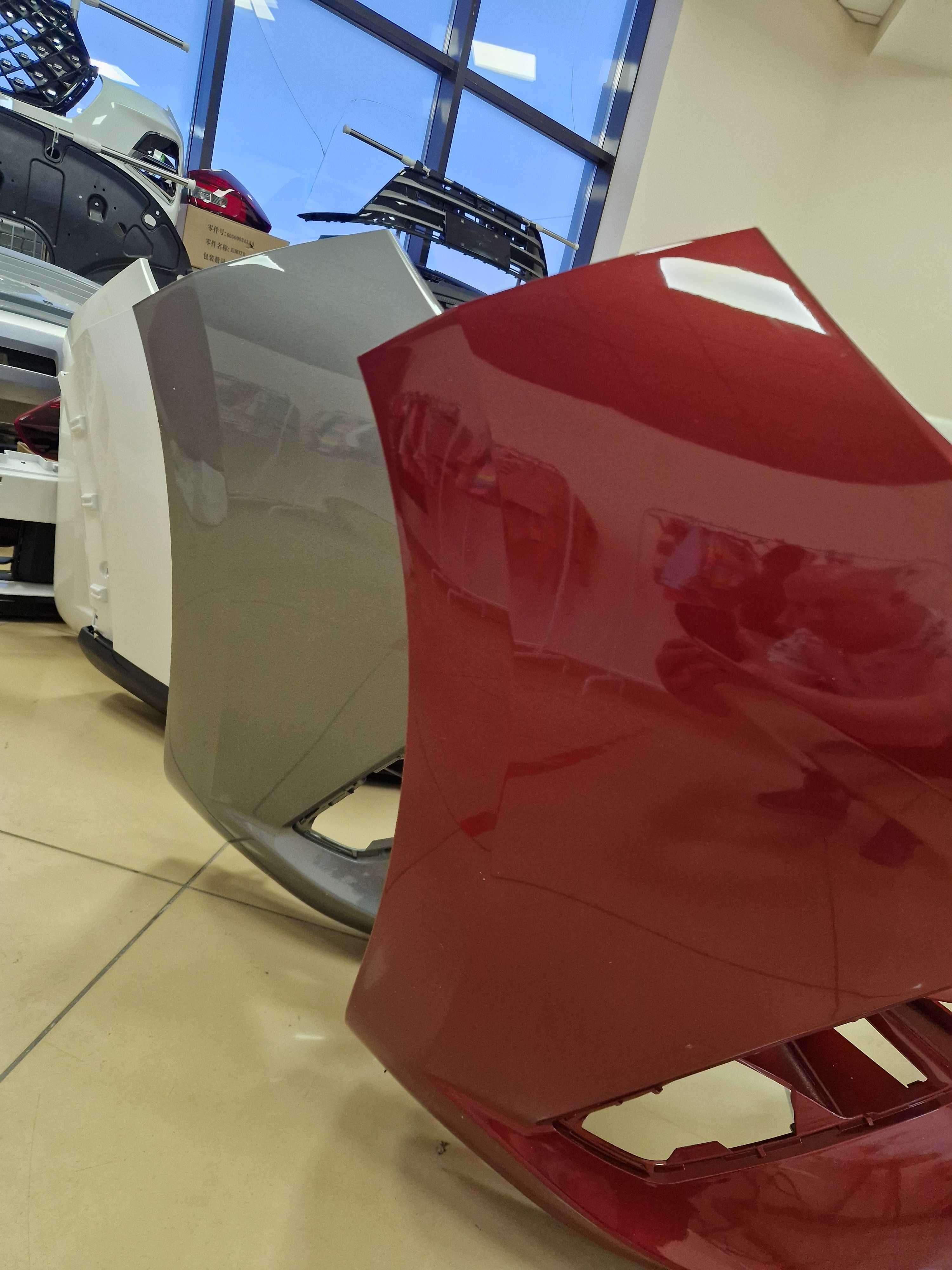 Белый Серый Красный бампер передний в сборе JAC J7 новый оригинал
