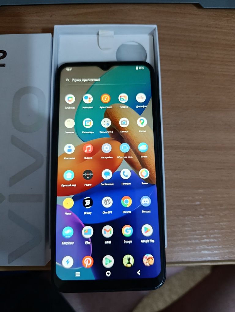 Продам телефон vivo Y02