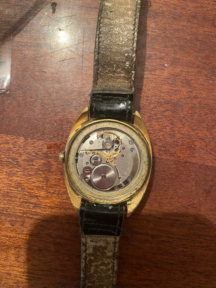 Винтажные часы Vostok AU10 СССР, рабочие, позолота