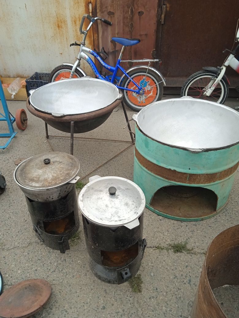 Продам ошак печь с казаном