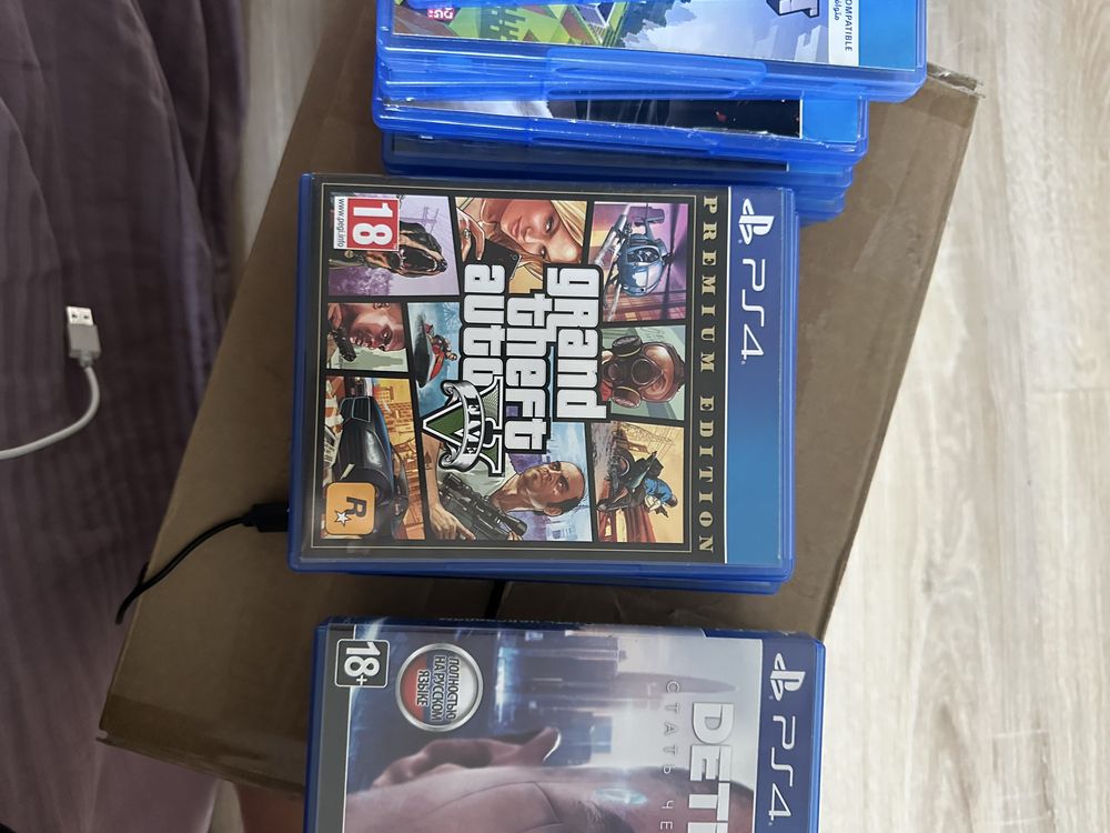 Игры на ps4, не вскрытые, новые
