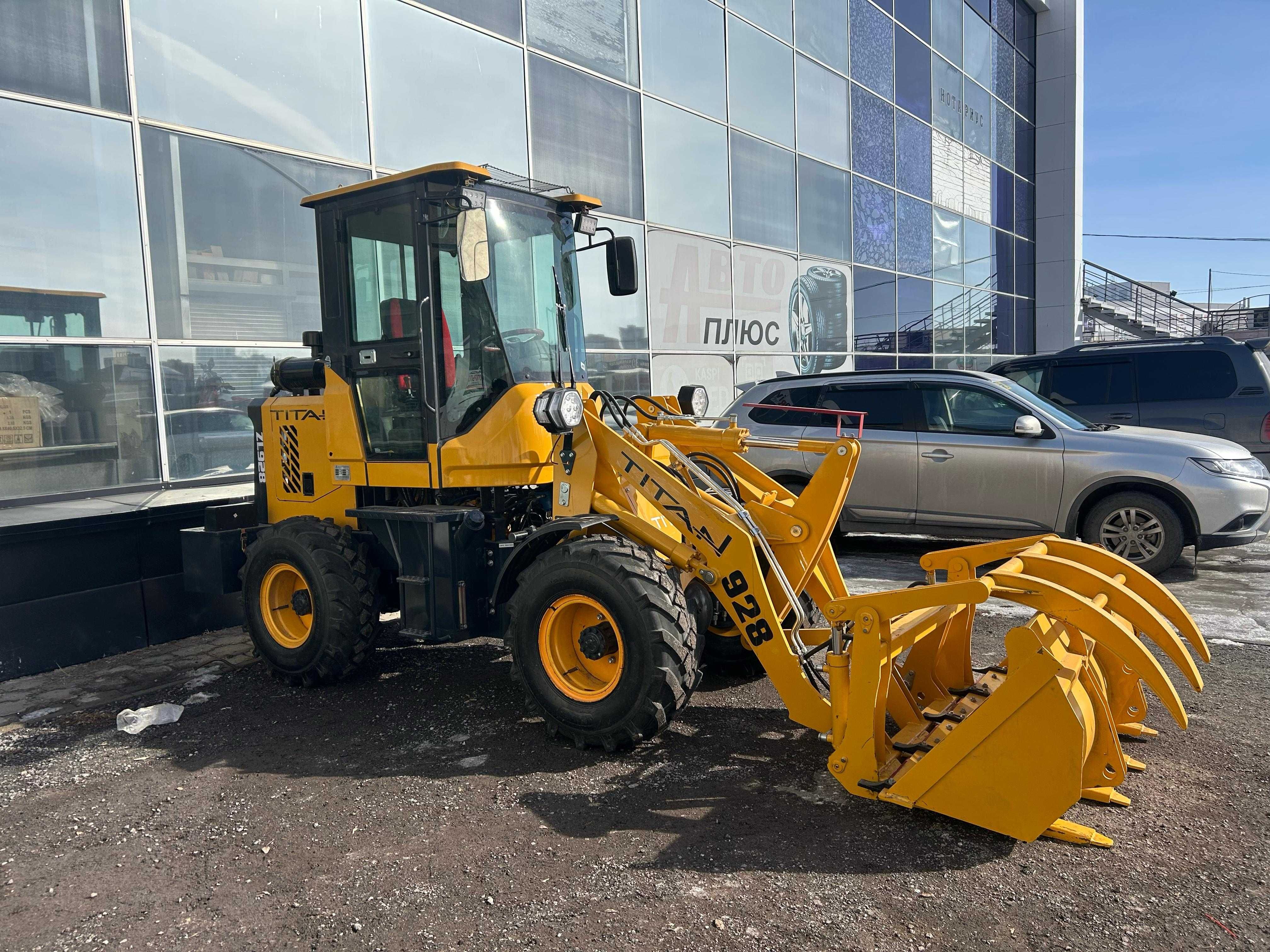 Погрузчик ZL 928 с турбиной