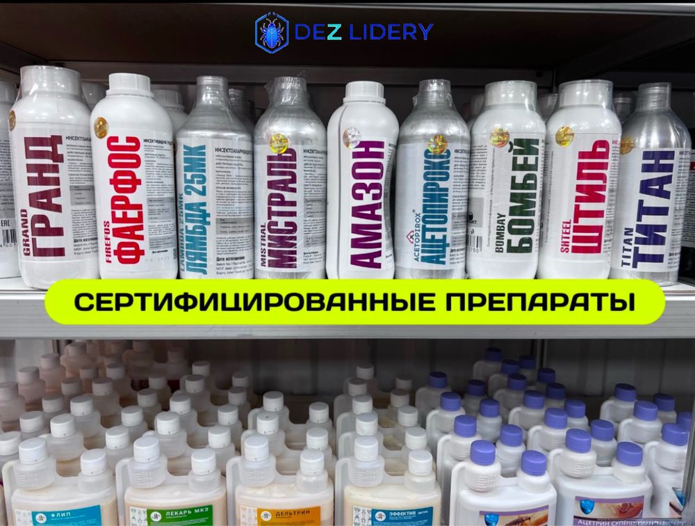 Дезинфекция уничтожение насекомых клопов Тараканов Қандала тышқан жук