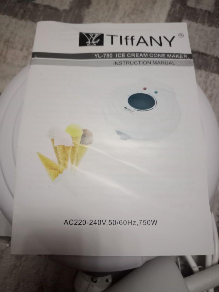 Вафельница рожок Tiffany