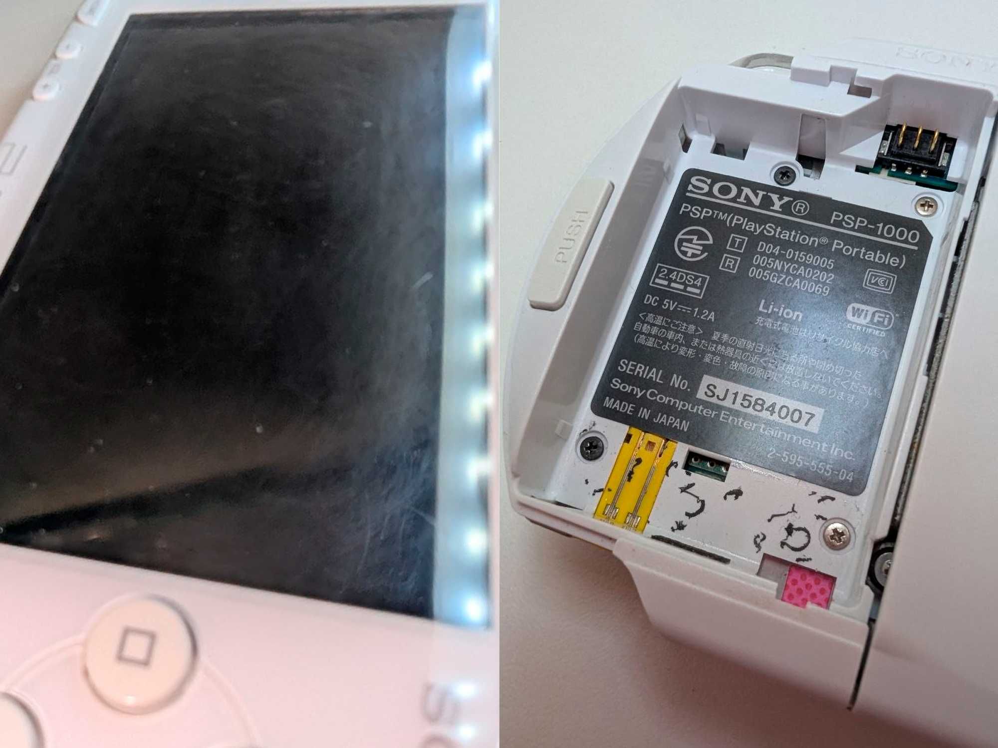 Sony PSP 1000 (IPS-mod, прошитая, с играми)