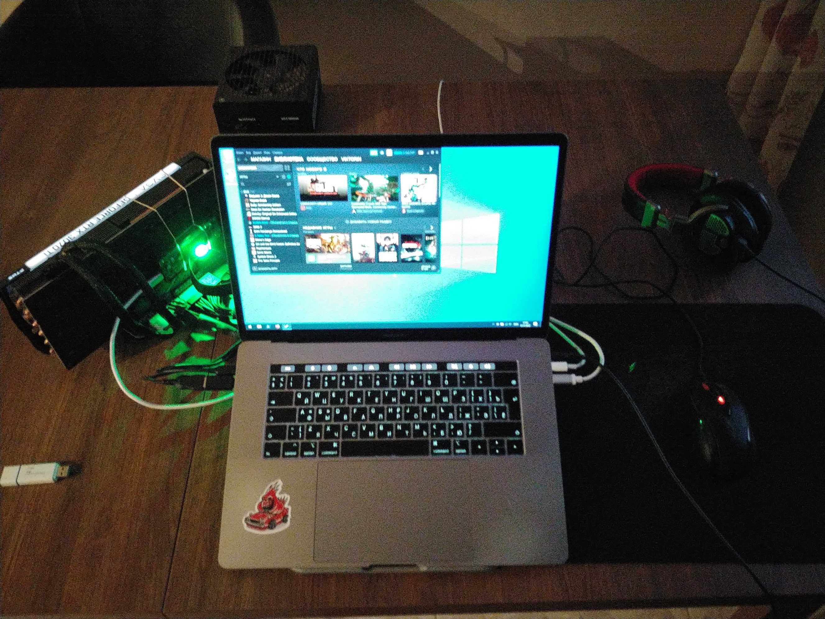 TB3/M.2 NVMe адаптер для внешней видеокарты (eGPU) ADT-Link R43SG-TB3