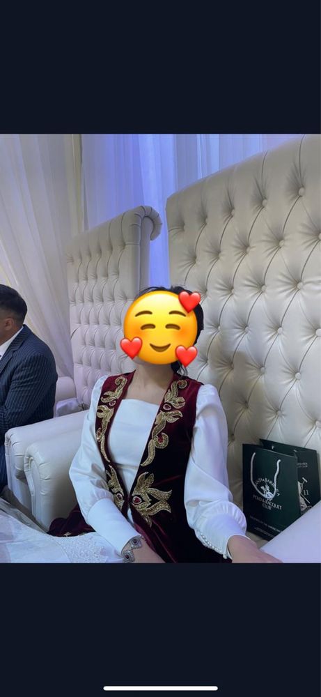 Продам платье на свадьбу и на Кыз Узату!