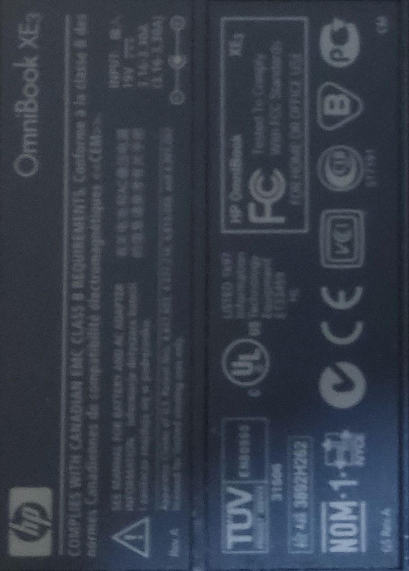 HP Omnibook XE3-раритетный ноутбук