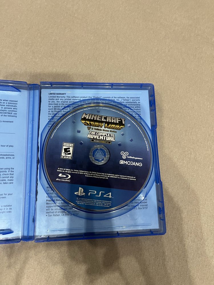 Minecraft story mode PS4 the complete adventure