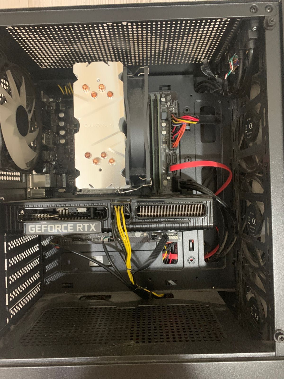 Продам компьютер i5 12400f + rtx 3050 + windows 11