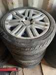 Диски с резиной на Mercedes Benz W203,204,211,220,140 R17