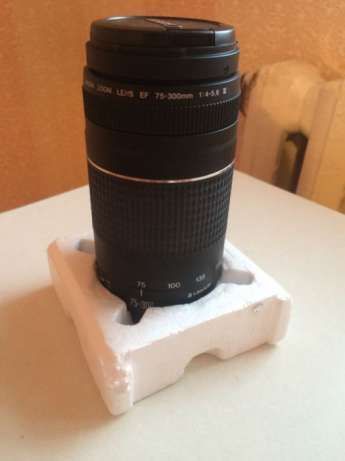 Объектив Canon 75-300 для фотоаппарата Кенон