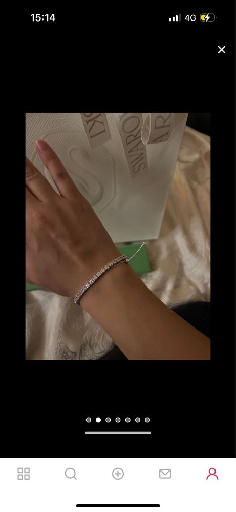 Продается новый оригинал браслет swarovski