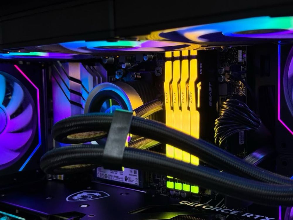 Мощный Системный Блок AMD Ryzen 5-7|32Gb|SSD1Tb|RTX4060Ti