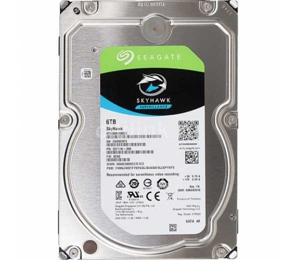 Жесткие диски от 80GB до 10TB 3.5" SATA с гарантией и документами